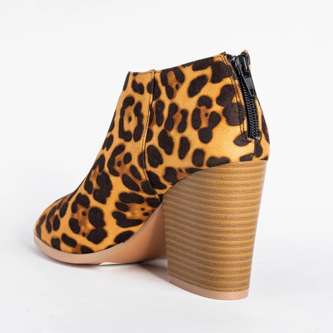 Yoki Chic Open-Toe Heeled Booties Newest Arrivals 4 Yoki Chic Open-Toe Heeled Booties Newest Arrivals