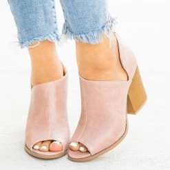 Yoki Chic Open-Toe Heeled Booties Newest Arrivals 23 Yoki Chic Open-Toe Heeled Booties Newest Arrivals