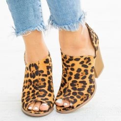 Yoki Chic Open-Toe Heeled Booties Newest Arrivals 21 Yoki Chic Open-Toe Heeled Booties Newest Arrivals