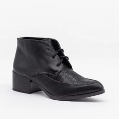 Qupid Shoes Newest Arrivals Chic Oxford Booties