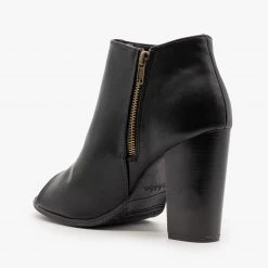 Bella Marie Chic Peep Toe Booties