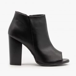 Bella Marie Chic Peep Toe Booties