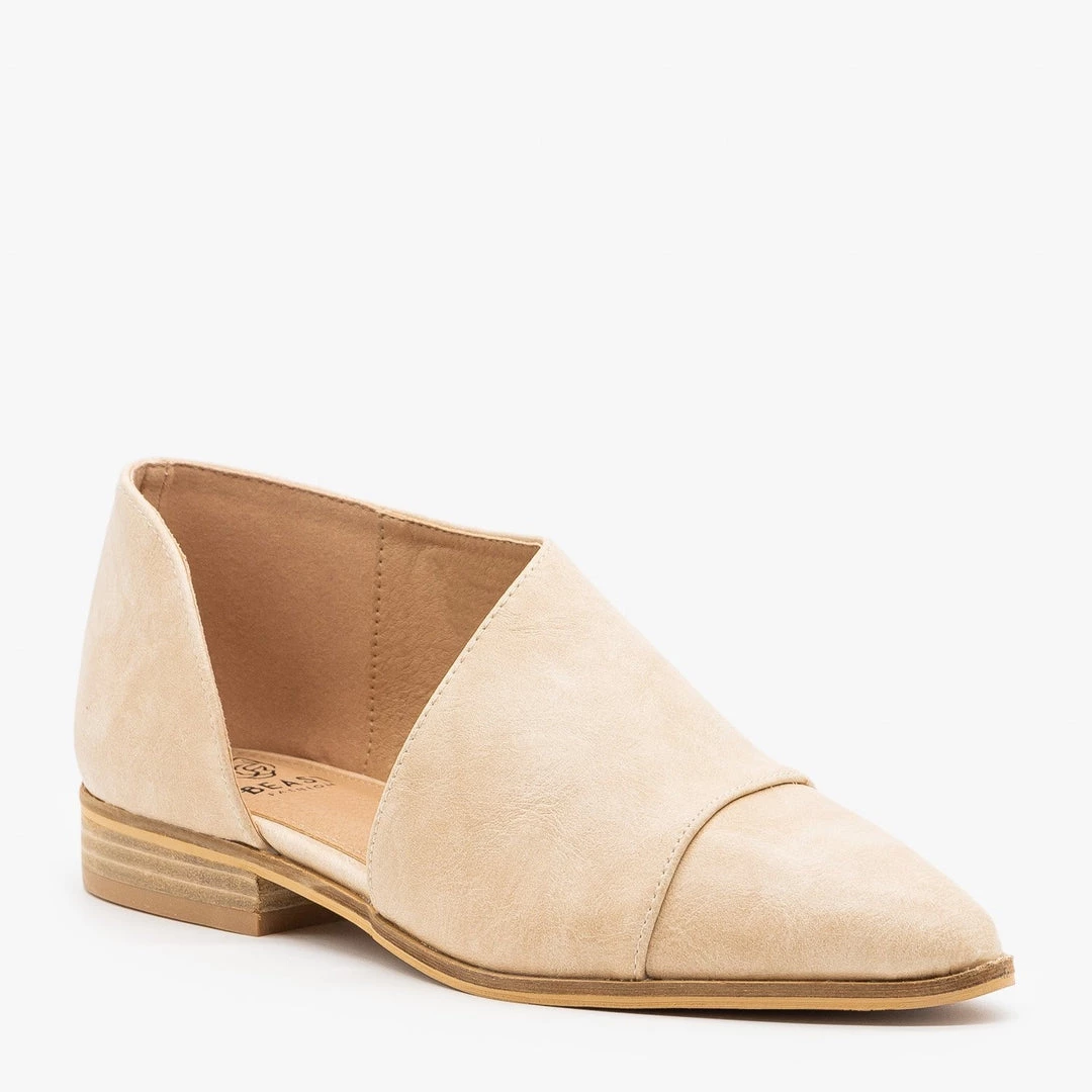 Beast Shoes Newest Arrivals Chic Side Cut Flats 2 Beast Shoes Newest Arrivals Chic Side Cut Flats