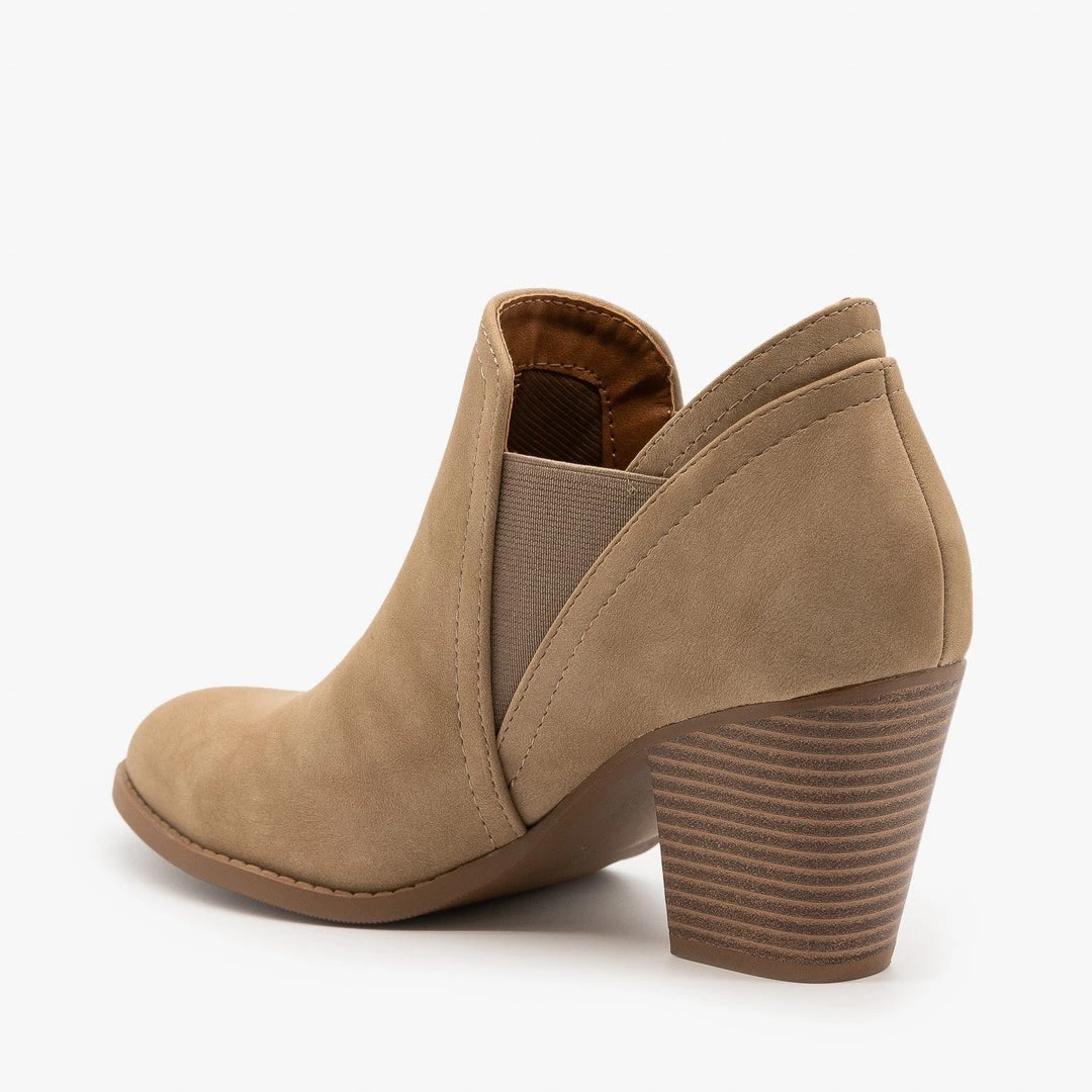 City Classified Shoes Newest Arrivals Chic Slip On Booties FINAL SALE 5 City Classified Shoes Newest Arrivals Chic Slip On Booties FINAL SALE