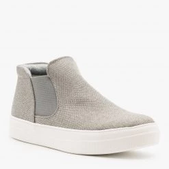 Soda Shoes Chic Slip On Fashion Sneakers