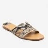AMS Shoes Chic Snake Print Sandals Newest Arrivals