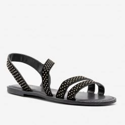 Bamboo Shoes Newest Arrivals Chic Studded Sandals