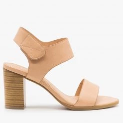 Novo Shoes Chic Velcro Clasp Heels