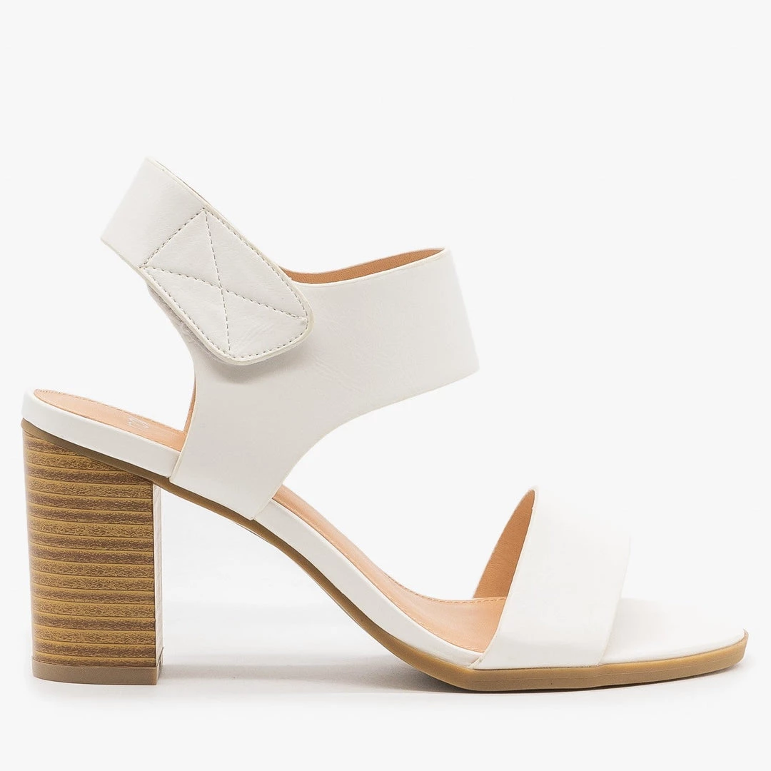 Novo Shoes Chic Velcro Clasp Heels 7 Novo Shoes Chic Velcro Clasp Heels