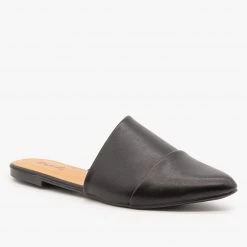 Qupid Shoes Chic Wrapped Mules FINAL SALE