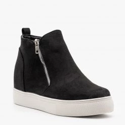 Nature Breeze Chic Zippered Inner Wedge Sneakers Newest Arrivals 13 Nature Breeze Chic Zippered Inner Wedge Sneakers Newest Arrivals