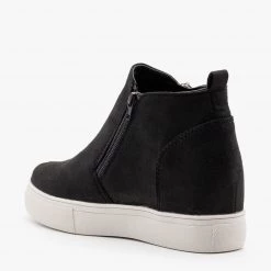 Nature Breeze Chic Zippered Inner Wedge Sneakers Newest Arrivals 12 Nature Breeze Chic Zippered Inner Wedge Sneakers Newest Arrivals