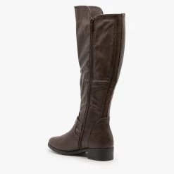 Top Moda Chic Zippered Riding Boots FINAL SALE