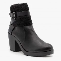 Soda Shoes Chunky Heel Belted Booties Newest Arrivals 23 Soda Shoes Chunky Heel Belted Booties Newest Arrivals