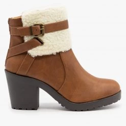 Soda Shoes Chunky Heel Belted Booties Newest Arrivals 18 Soda Shoes Chunky Heel Belted Booties Newest Arrivals