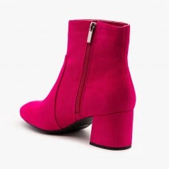 Bamboo Shoes Newest Arrivals Chunky Heel Party Booties