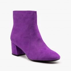 Bamboo Shoes Newest Arrivals Chunky Heel Party Booties