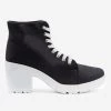 Top Moda Newest Arrivals Chunky Heel Sneaker Booties