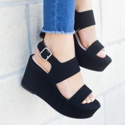 Soda Shoes Chunky Platform Wedges Newest Arrivals