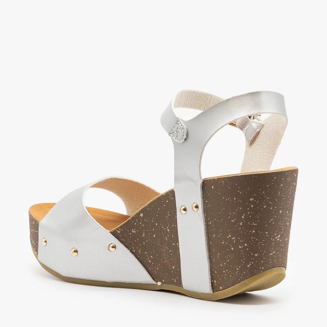 Anna Shoes Chunky Wedge Sandals 5 Anna Shoes Chunky Wedge Sandals