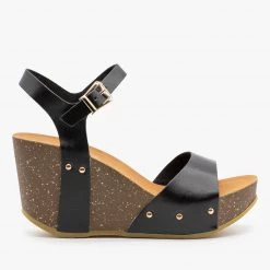 Anna Shoes Chunky Wedge Sandals 15 Anna Shoes Chunky Wedge Sandals