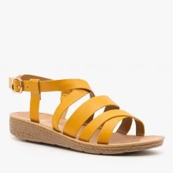 Elegant Newest Arrivals Classic Comfy Criss Cross Sandals
