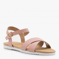 Anna Shoes Newest Arrivals Classic Crossed Slingback Sandals 24 Anna Shoes Newest Arrivals Classic Crossed Slingback Sandals