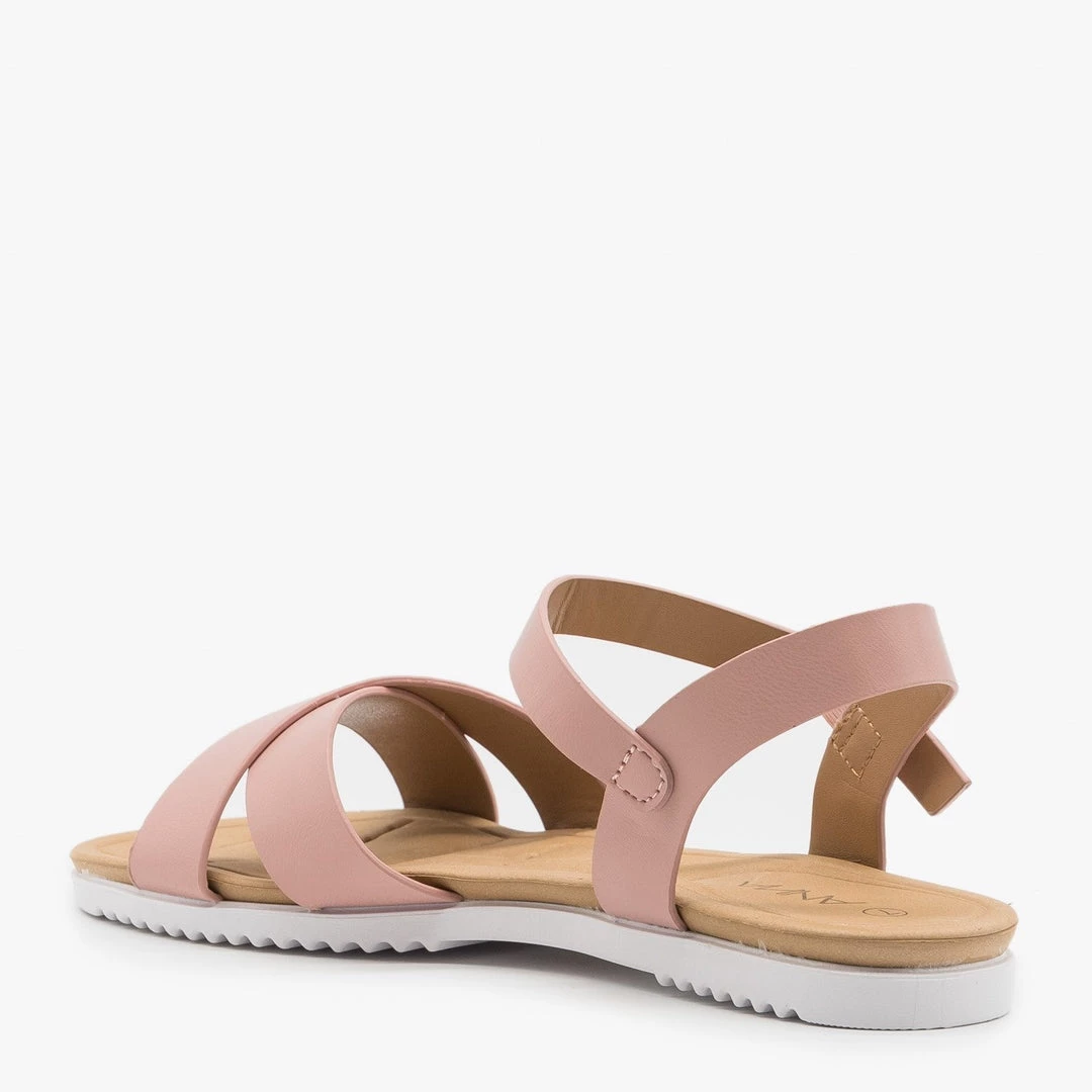 Anna Shoes Newest Arrivals Classic Crossed Slingback Sandals 11 Anna Shoes Newest Arrivals Classic Crossed Slingback Sandals