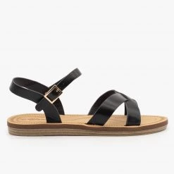 Weeboo Classic Crossed Strap Sandals