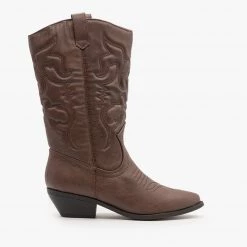 Soda Shoes Newest Arrivals Classic Embroidered Cowboy Boots