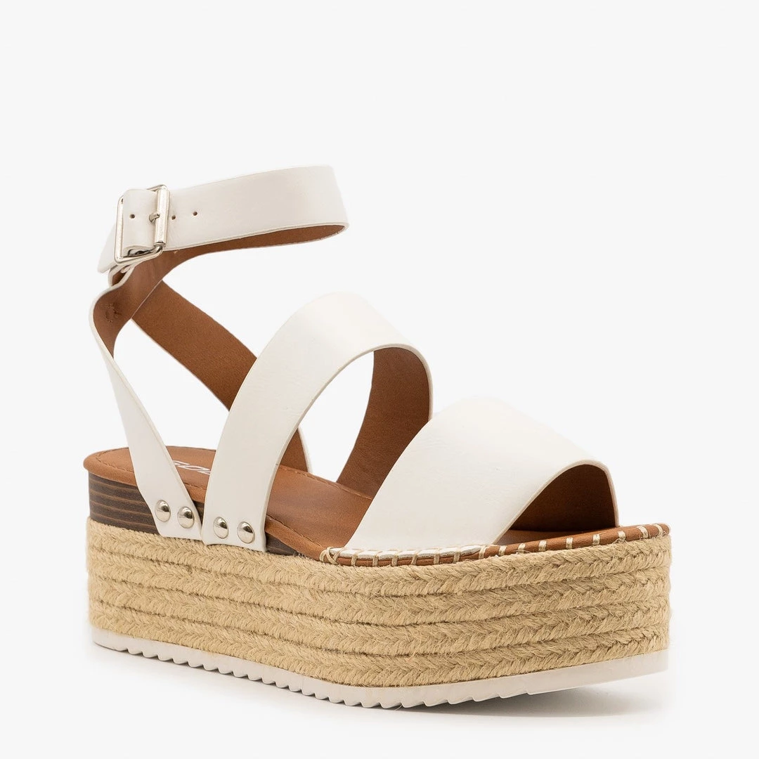 Soda Shoes Classic Espadrille Flatform Sandals Newest Arrivals 6 Soda Shoes Classic Espadrille Flatform Sandals Newest Arrivals