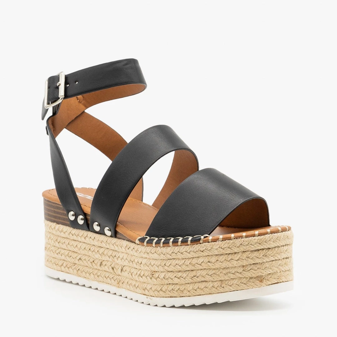 Soda Shoes Classic Espadrille Flatform Sandals Newest Arrivals 9 Soda Shoes Classic Espadrille Flatform Sandals Newest Arrivals