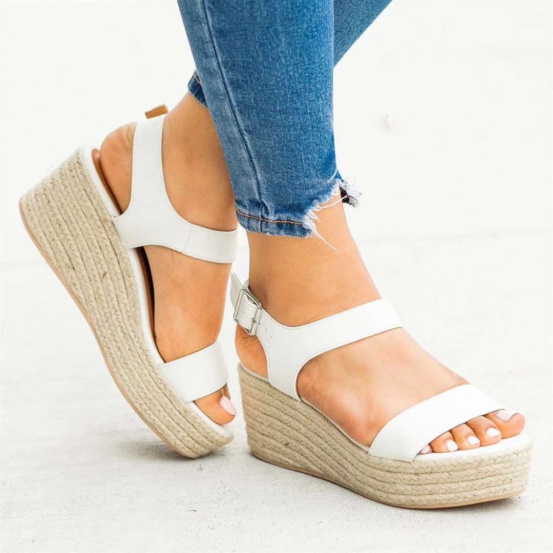 Soda Shoes Newest Arrivals Classic Espadrille Platform Sandal Wedges 9 Soda Shoes Newest Arrivals Classic Espadrille Platform Sandal Wedges