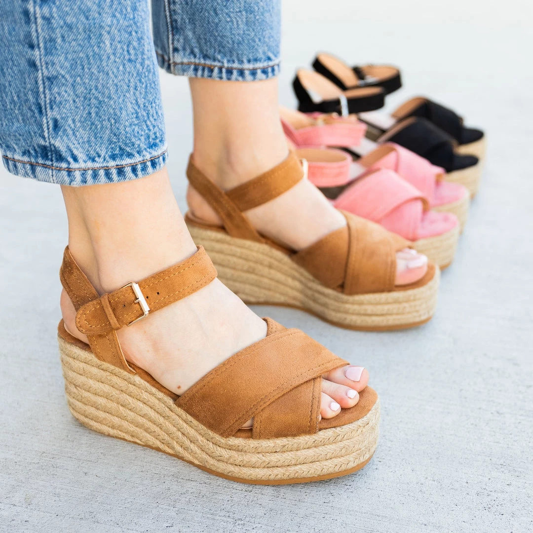 Nature Breeze Classic Espadrille Platform Sandals 10 Nature Breeze Classic Espadrille Platform Sandals