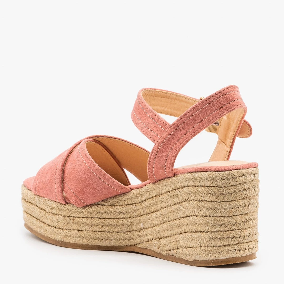 Nature Breeze Classic Espadrille Platform Sandals 9 Nature Breeze Classic Espadrille Platform Sandals