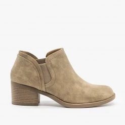 Qupid Shoes Classic Everyday Ankle Booties FINAL SALE Newest Arrivals