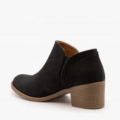 Qupid Shoes Classic Everyday Ankle Booties FINAL SALE Newest Arrivals