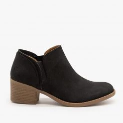 Qupid Shoes Classic Everyday Ankle Booties FINAL SALE Newest Arrivals