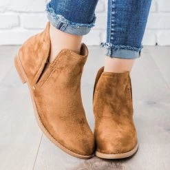 City Classified Shoes Classic Faux Suede Ankle Booties 19 City Classified Shoes Classic Faux Suede Ankle Booties