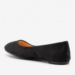 Bella Marie Newest Arrivals Classic Faux Suede Ballet Flats