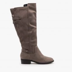 Soda Shoes Classic Faux Suede Riding Boots FINAL SALE Newest Arrivals