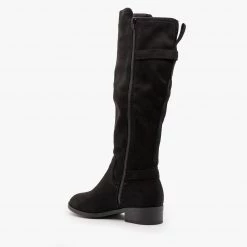 Soda Shoes Classic Faux Suede Riding Boots FINAL SALE Newest Arrivals