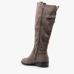 Soda Shoes Classic Faux Suede Riding Boots FINAL SALE Newest Arrivals
