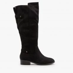 Soda Shoes Classic Faux Suede Riding Boots FINAL SALE Newest Arrivals