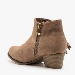 Bella Marie Classic Fringe Booties