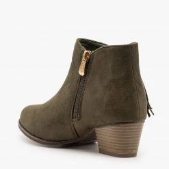 Bella Marie Classic Fringe Booties