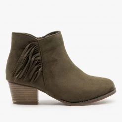 Bella Marie Classic Fringe Booties