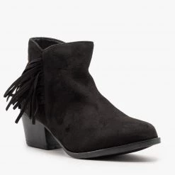 Bella Marie Classic Fringe Booties