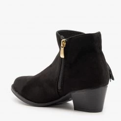 Bella Marie Classic Fringe Booties