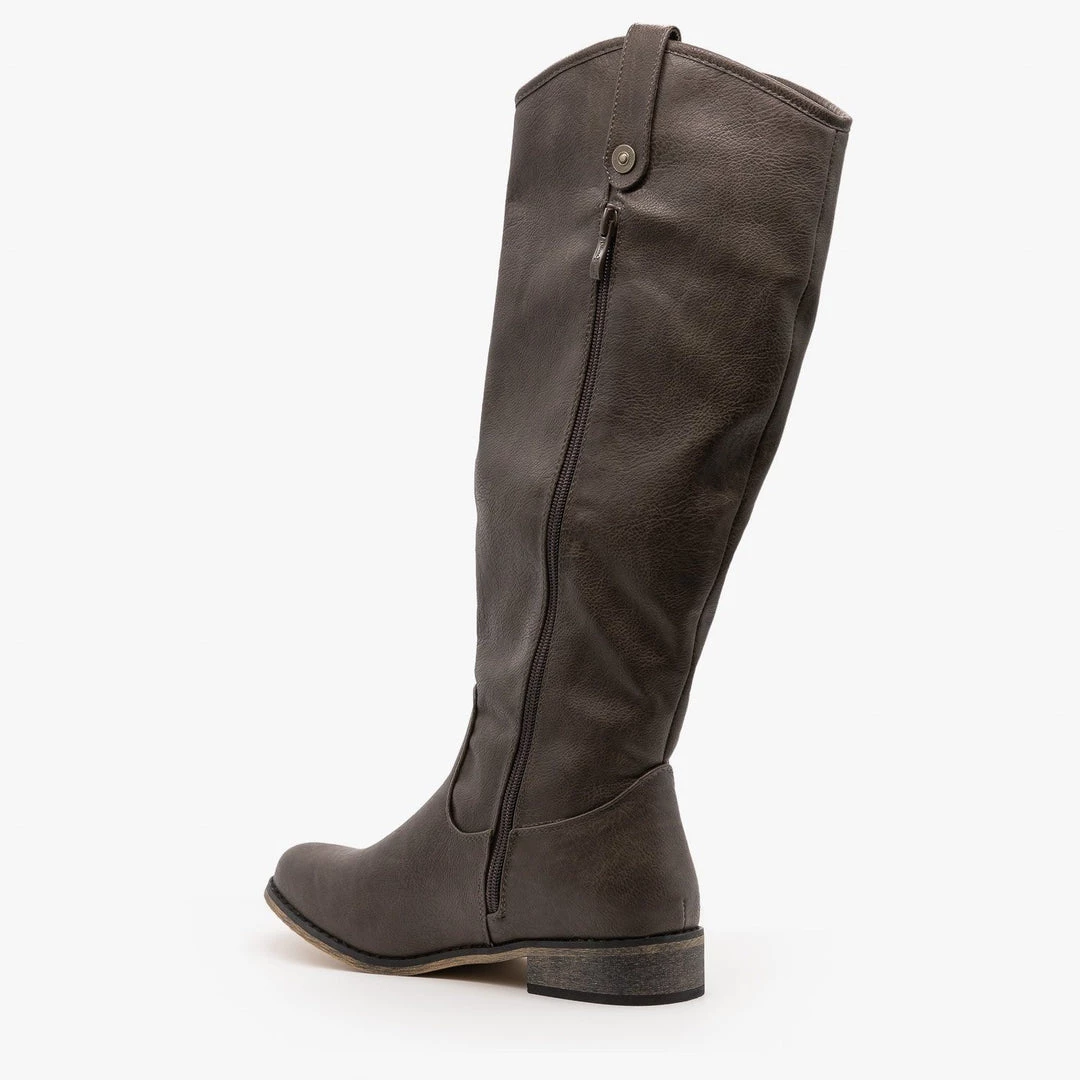 Nature Breeze Classic Knee-High Riding Boots 2 Nature Breeze Classic Knee-High Riding Boots